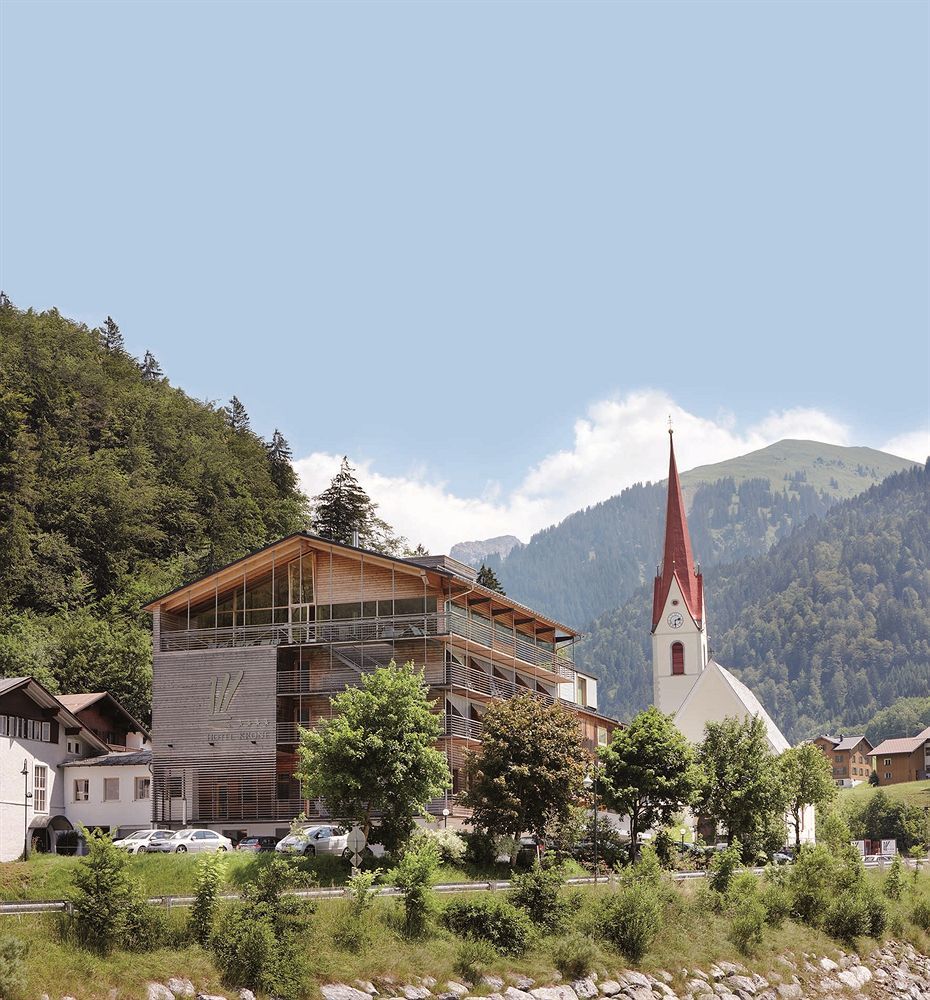 Hotel Krone In Au Au (Vorarlberg) Екстериор снимка